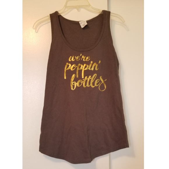 Were poppin bottles grey tank - Picture 2 of 5
